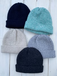 Image 1 of Ribbed Beanie - Made in Ireland