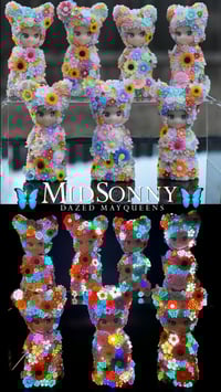 Image 1 of MidSonny- Butterfly Dazed Mayqueens - Glow in the Dark Floral Resin Figure