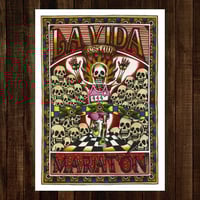 La vida es un maratón | Fine Art Print Size A3 