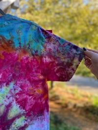 Image 6 of MEDIUM MILF Man I Love Frogs Tie Dye Shirt 5