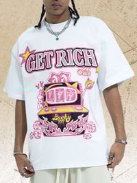 Image 4 of Get Rich graphic tee 