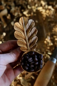 Image 5 of  Two toned Oak leaf Scoop