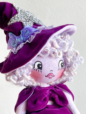 Image of WITCHY GIRL SMALL ART DOLL