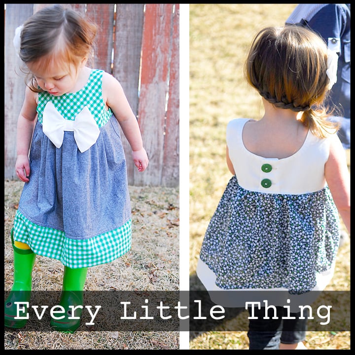 Every Little Thing Dress/Top 6m-8y | ShwinDesigns