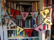 Image of A very English sweary bunting