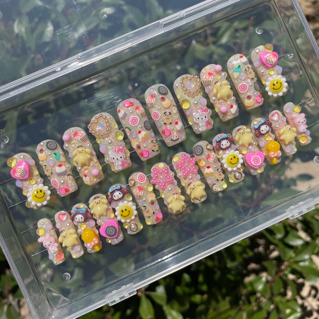 "Pompompurin Party" Long Square, 20pcs+