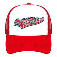 Red & White Tracker Hat