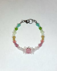 Image 1 of “Tourmaline as a Flower” bracelet