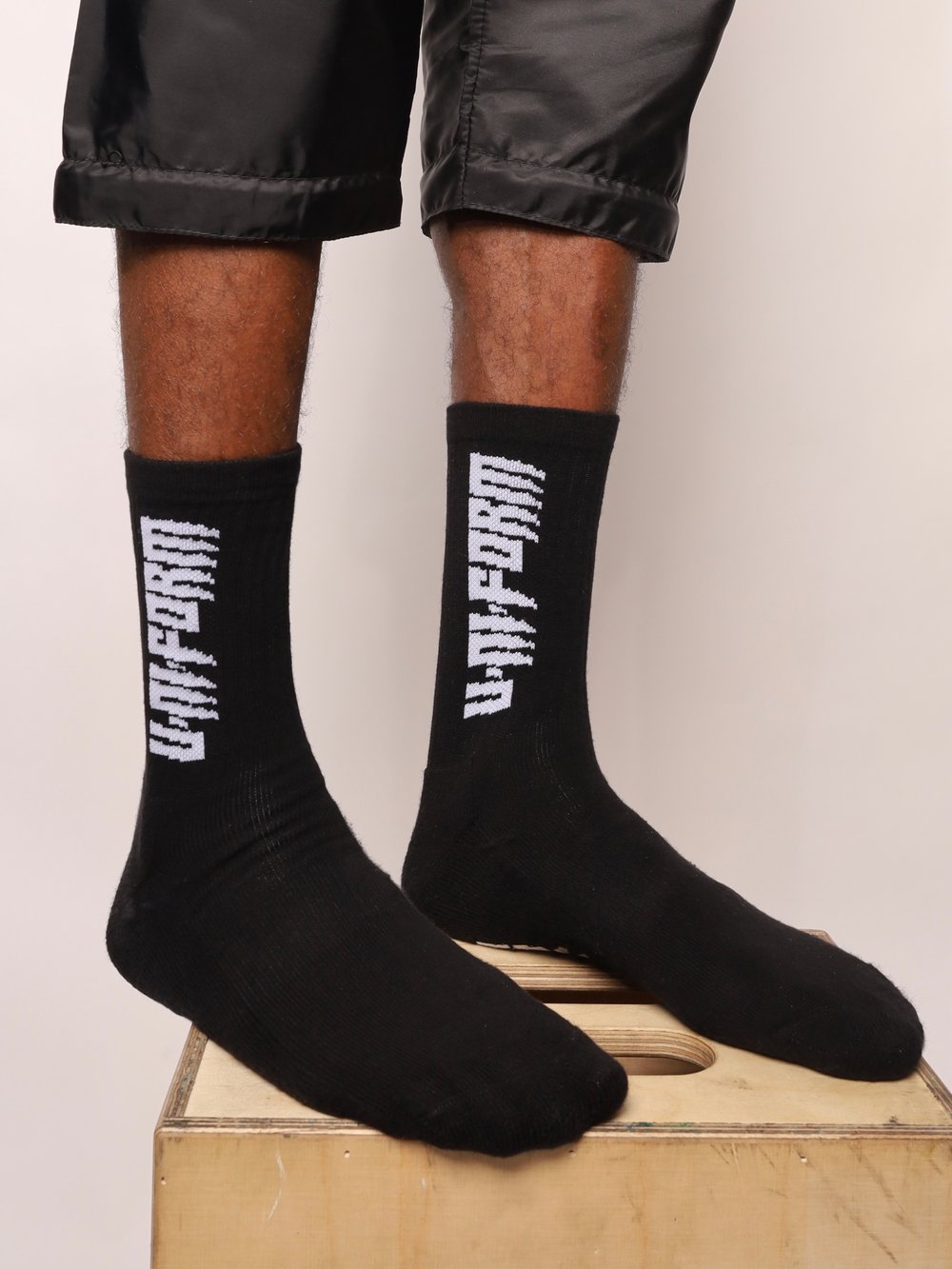 Image of Black Phase 001 U•NI•FORM Socks