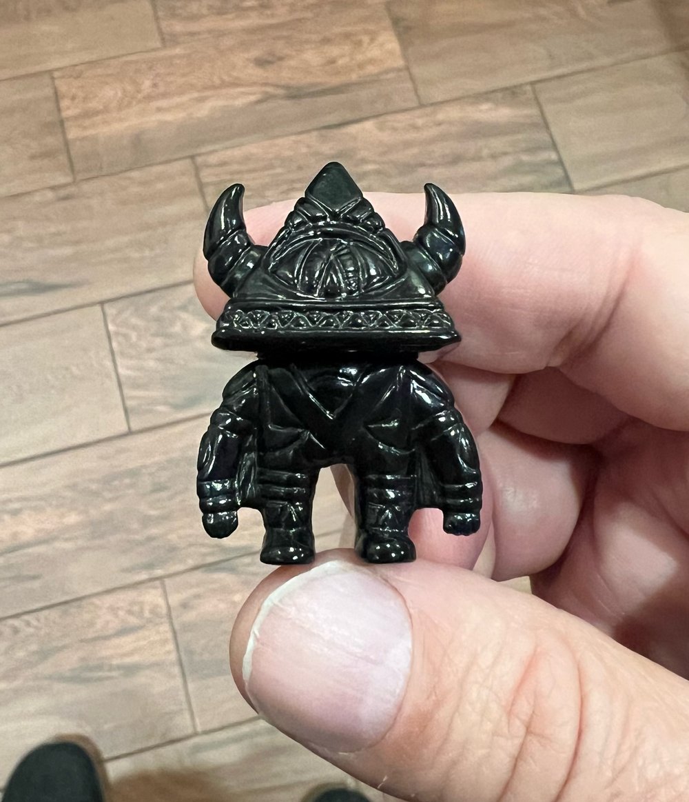 Hextraterrestrials mini vinyl figures (black)