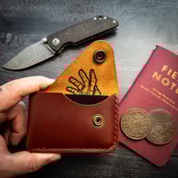 Image 2 of SNAP WALLET - MAHOGANY
