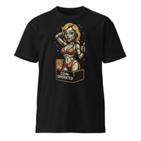 Image 1 of insert coin here Unisex premium t-shirt