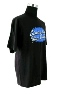 Image 4 of Pop Idol 2002 Y2K T-Shirt Simon Says You Suck Uni-sex Simon Cowell XL