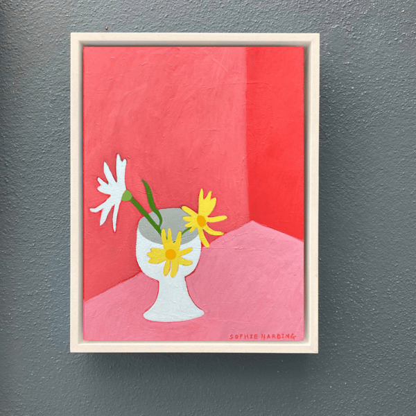 Image of Flowers in an Eggcup
