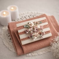 Image 2 of Fond + wrap + bandeau abricot