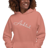 Image 6 of Architect Embroidered Unisex Hoodie Large