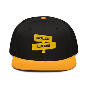 Image of Black & Gold Logo Snapback