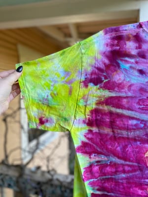 Image of LARGE  Scream Into The Void Tie Dye Shirt