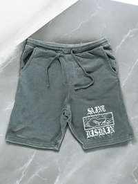 Image 1 of Saint Disdain Sweat Shorts in Dark Grey