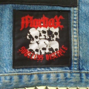 Image of MORDAX woven patch - Soulless disciple 
