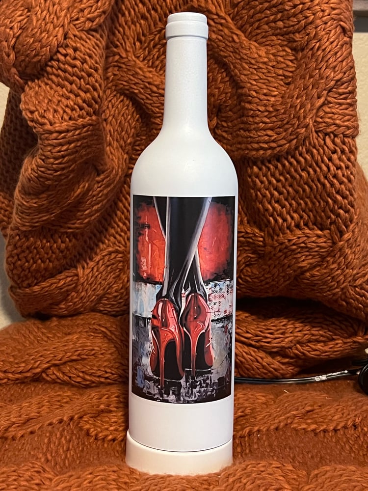 Image of Stilettos Wine Bottle Wax Burner 