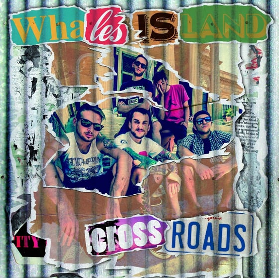 Image of WHALES ISLAND - crossroads 7"