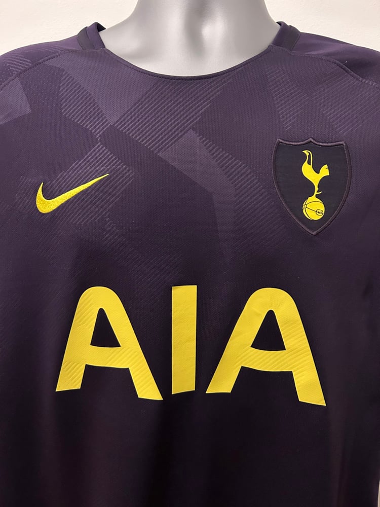 Image of Tottenham Hotspur “DEMBELE 19” 2017/18 Third Shirt + UCL patches (L)