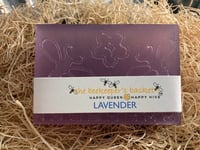 Image 1 of Lavender Honeybee Glycerin Body Bar