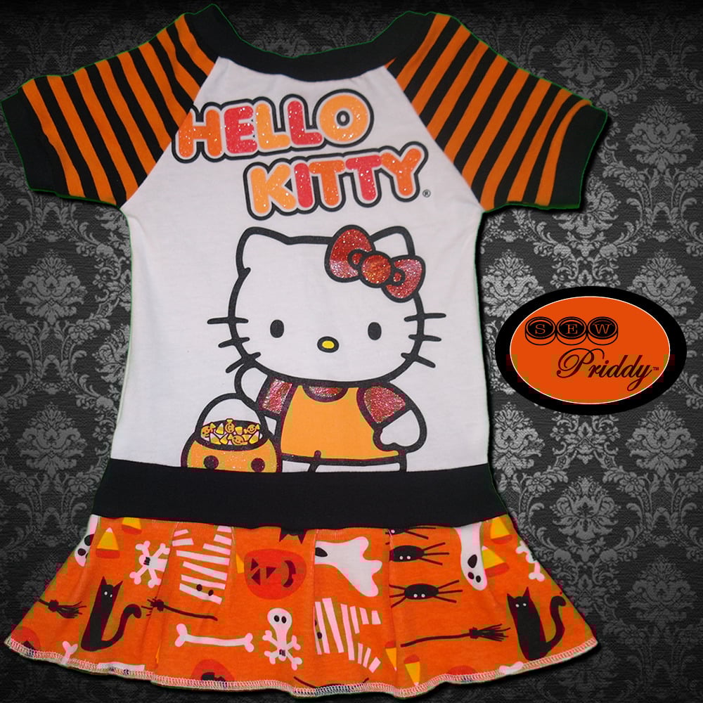 Sew Priddy Sold Out Hello Kitty Halloween Dress With