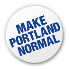 Image of Make Portland Normal 1.25" button