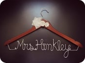 Image of Personalized Delightful Hanger