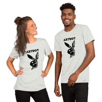 Image 5 of Artbot Playbot in Black Unisex t-shirt