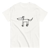 'Puppy" T-shirt blanca