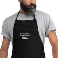 Image 2 of Cooking is my Peaceful Place! - Black Apron