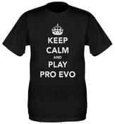 Image of Keep Calm And Play Pro Evo: T-Shirt | Black