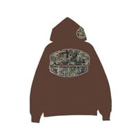 Brown Camo Hoodie
