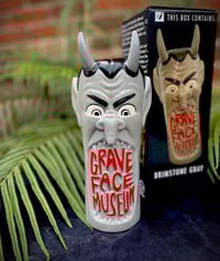 Image 3 of Graveface museum DEVIL'S GATE 12 oz Mug - Brimstone Gray Edition