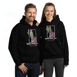 Image of Zebra Mode Unisex Hoodie