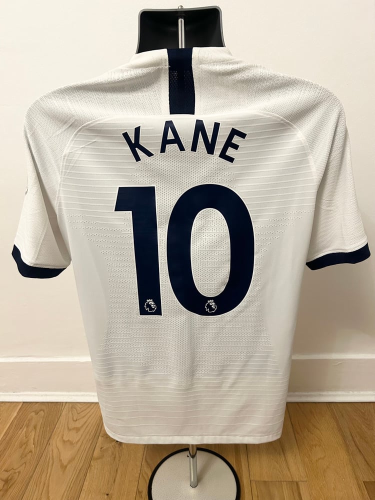 Image of Tottenham Hotspur “KANE 10” 2019/20 Home Vaporknit Shirt + PL patches (M)