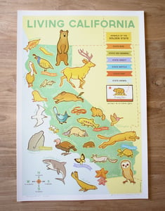 Image of Living California Map