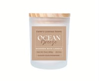 Ocean Breeze Wooden Wick Candle 