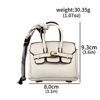 Image 8 of Mini Bag Pendant Small Keychain Case Accessory Family Mini Earphone Bag Accessories Pendant Key Chai