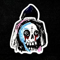 PEEP JACKET ART STICKER