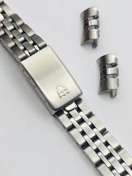 Image of STAINLESS STEEL LADIES WATCH STRAP,TUDOR,13mm,CURVE LUGS,NEW.(TU-6))