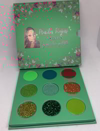 Eyeshadow green 9 colors pallet
