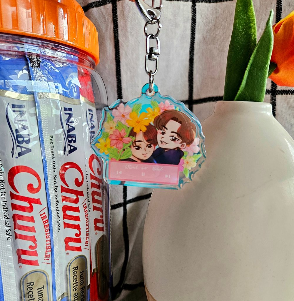 Image of Want So Bad MinSung Keychain