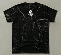 Image 2 of SNAKS Marble Skull T-Shirt