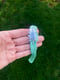 Image of Licorice Fern Leaf Silk Wrap Bracelet 