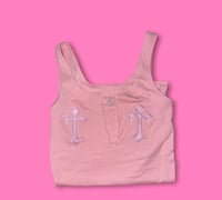 Pink Cross Tee 