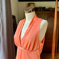 Image 2 of Vanity Fair Orange Nightgown 34